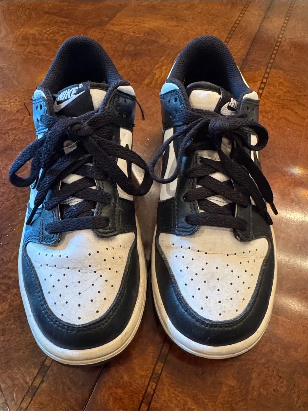Nike dunks  kids Black and White Low-Top Sneakers